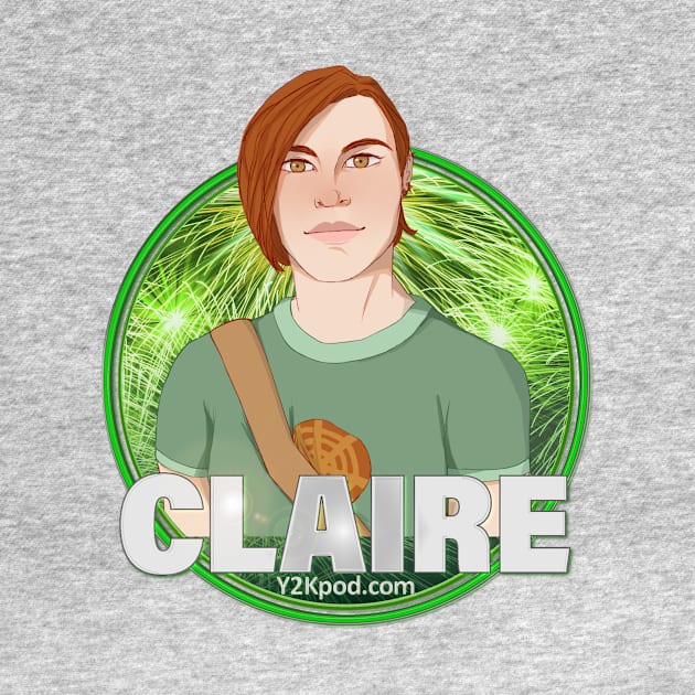 Y2K Audio Drama Podcast Character Design - Claire by y2kpod